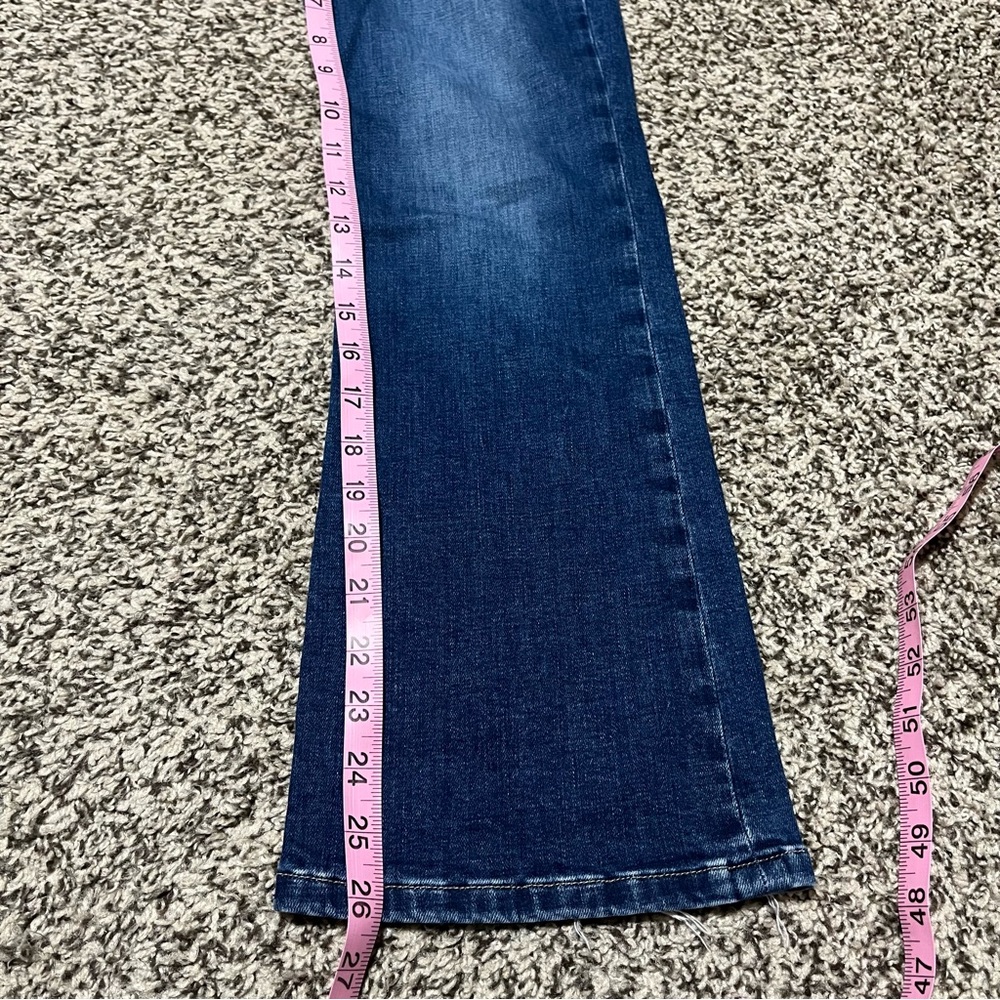 Frame Denim Indigo Wide Leg Jeans - Picture 9 of 10